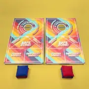 CORNHOLE TOSS - Drinking Game Pair of Shots Game Boards | Party Game Bean Bag