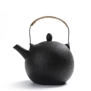 大茶壺2升鐵制手柄飯店陶瓷