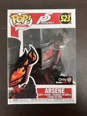 Funko Pop! Persona 5 Arsene 523 GameStop Exclusive Vinyl Figure AA 62024