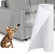 Anti Cat Scratch Furniture Protector 236 x 12 Inch Large Couch Protector for Cats Single-Sided Sticky Couch Protector Clear Couch Corner Guards Tape for Furniture Couch Sofa Door Walls