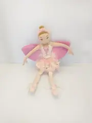 Folkmanis Waltz Of The Flowers Pink Ballerina Hand Puppet Blonde Hair