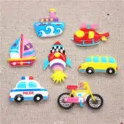 Resin Miniature Transportation Vehicle Flatback Cabochon Craft Accessories 10Pcs