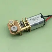 Mini N20 Full Metal Worm Gear Motor Right Angle DC5V 14RPM for 3D Printing Pen f