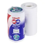 5000 Double Line Quik Stik MARK II Price Gun Labels - 23 x 16mm Removable 48248