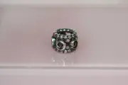 NIB PANDORA RING OF ROSES SPACER RETIRED 790456 BOX BEWARE FAKES! 925 ALE BAGTAG