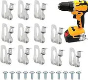 Humkopnl Belt Buckle Hook | Alloy Steel Driver Belt Clip | Drill Clip Hook Tool, Portable Belt Clip Hook for Power Tool for Most Drills