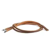 Leather Bracelet Strap - Light/Dark Brown 41cm