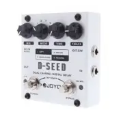JOYO D-SEED Dual Mode Stereo Delay Guitar Effects Pedal FX Tap Tempo 4-Mode