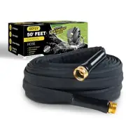 Flexible Garden Hose 50 FT, Anti-Kink Non-Expandable, Ultra-Lightweight Water...