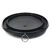 Picnic BBQ Aluminum Non-Stick Grill Pan Korean Barbecue Plate Stovetop