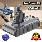 9500mAh Sony Battery For Dyson V6 Animal DC58 DC59 SV05 SV03 Fluffy +Post Filter