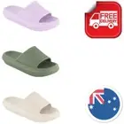 FLATFORM PLATFORM POOL SLIDES SLIDE ON SANDALS