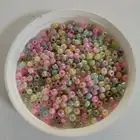 195pcs 4mm Macaroon Mix Glass Seed Beads Ceylon AUS Free Postage R006
