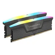 Corsair Vengeance RGB 32GB (2x16GB) DDR5 UDIMM 6000MHz Memory - Black