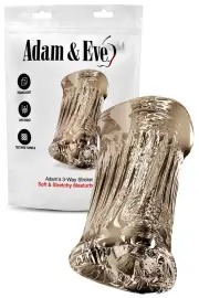 Adam and Eve Three Way 5.5" Triple Tunnel Stroker