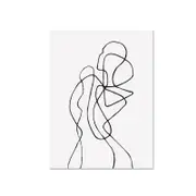 Abstract Figure Canvas Modern Wall Art Decor Posters & Prints