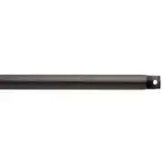 KICHLER Independence 24 in. Anvil Iron Dual Threaded Fan Extension Downrod