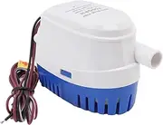 Auto Bilge Pump Impact sturdy Mini Multifunctional DC Submersible Pump with Float Switch Suitable for Pleasure Boats and Aquariums. (12V)