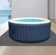 80x80in Hot Tub Mats Bathroom Protector Outdoor Inflatable Pool Floor Pad Square