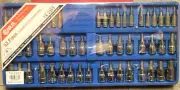 Genius Tools 53pc Master Bit Socket Set Hex, Torx, XZN w/ Tray #TX-2353