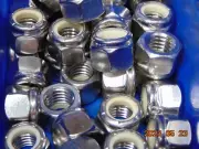 (LOT 50) 1/2-13 Stainless Steel Nylon Insert Lock Nuts Locking Hex Nuts 1/2-13