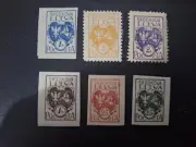 Central Lithuania - Coat of Arms - perf. inperf. lot