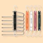 6 In 1 Pants Rack Folding Clothes Drying Rack Magic Trousers Rack Trousers
