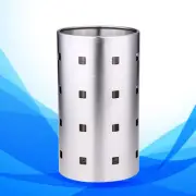 Tableware Organizer Stainless Steel Tableware Holder Chopsticks Canister Kitchen