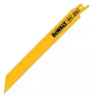Dewalt Metal Bi-Metal (14 TPI) 8" Reciprocating Saw Blades. #DW4809b