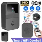 Security Intercom Wifi Doorbell Night Vision Video Doorbell Home