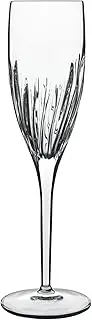 [Luigi Bormioli] Incanto Flute 200ml, Durable Champagne stemglasses, Lead Free Crystal Sparkling Wine Glass (Colour: Clear), Quantity: 1 Set, 6 Pieces