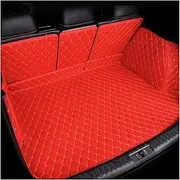 Car Boot Protector for Geely for Coolray 2019 2020 2021 2022 Car Trunk Mat Leather Carpet Protective Pad Car Trunk Mats(Red)