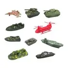 10Pcs Model Ship Model Toy Kits Gift Model Warships Ship Kits for Adult Kids