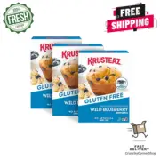 Krusteaz Gluten Free Wild Blueberry Muffin Mix, 15.7 oz., 3 pk. FREE SHIPPING