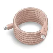 ＣＩＯ CIO Spiral Cable USB-C to Lightning 1m Shell Pink