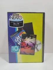 Fellowes NEATO DVD & Game Slim Cases Black x 10 CRC 8336401 Fast Tracked Post