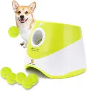 Automatic Dog Ball Launcher, Indoor/Outdoor Interactive Dog Toy with Three Range