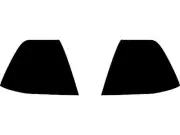 Rvinyl Tail Light Tint Covers Fits Mitsubishi Galant 2007-2008