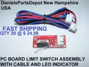 x20 Limit MICRO Switch PC BOARD ASSEMBLY DOOR End stop LED INDICATOR & CABLE USA