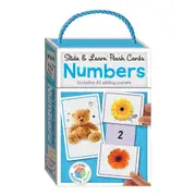 Building Blocks Slide & Learn Educational Flashcards Numbers Learning 0y+