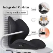 All-In-One Office Seating and Backrest Cushion Pillow for Relieve Stress