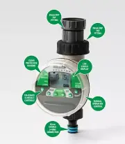 Holman Digital Misting Tap Timer Greenhouses GreenWalls irrigation controller