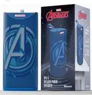Marvel Avengers IPX 4 Splash Proof Speaker Bluetooth NIB