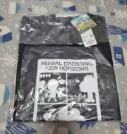 L(JPN) size UNIQLO Animal Crossing UT Graphic T-shirt Black Japan NEW