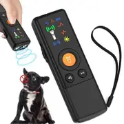 Anti Barking Device Ultrasonic Dog Barking Silencer Rechargeable 3 Modes Indoor Outdoor Pet Human Friendly Type C Power