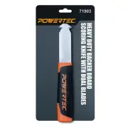 POWERTEC Heavy Duty Backer Board Scoring Knife, Ergonomic Grip, 1PK
