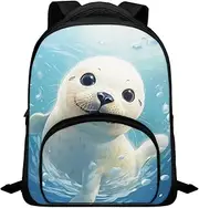 [Uppodwarkid] Backpack with Padded Shoulder Straps Fashion Bookbag for Preschool Elementary School Student 12 Inch School Bags