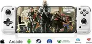 arVin USB C Mobile Gaming Controller for iPhone 16/15 Series & Android Phone (USB-C) Remote Play Gamepad for PS5/PS4/Xbox/PC, Cloud Game, Emulator, Plug & Play, with Hall Trigger/Turbo/Back keys