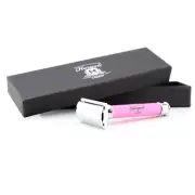 Pink Double Edge Safety Razor For women Perfect for Gift Gives Deep Clean Shave