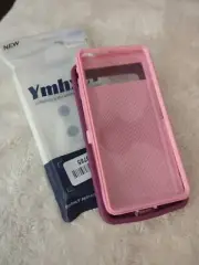 New Google Pixel 6 Phone Case With Screen Protector Shockproof Pink, Purple